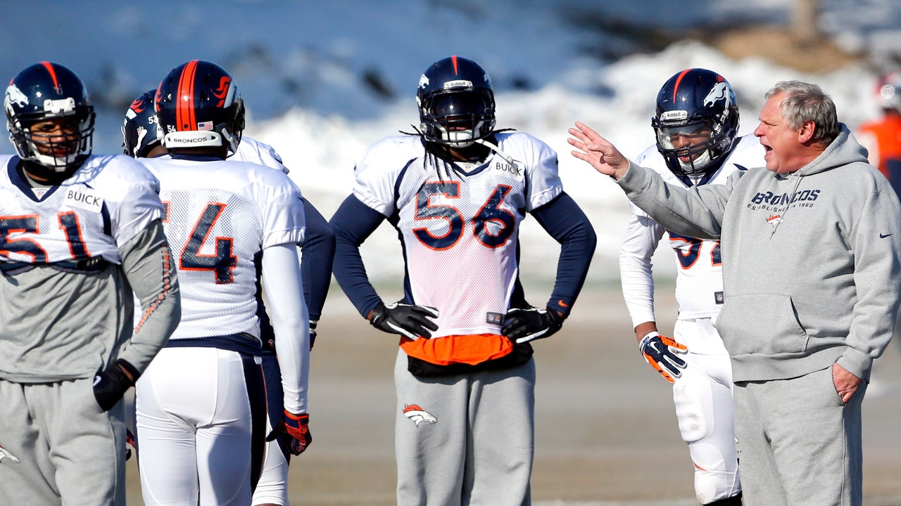 Broncos return to practice field in frigid temperatures